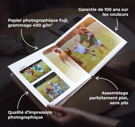 Livre photo Layflat