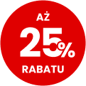 25% rabatu