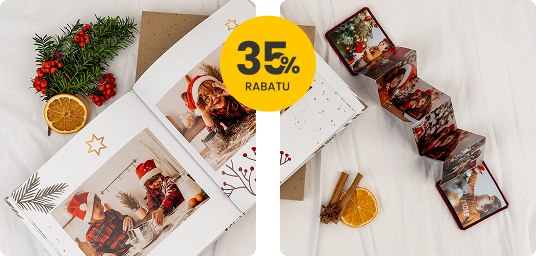 Fotoksiążka 24x24 + Harmonijka